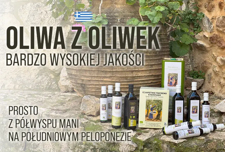 Baner z oliwą od Artemis