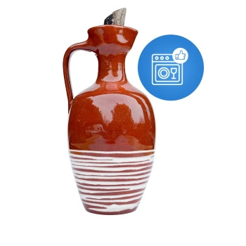 Ceramiczna butelka na oliwę, 750 ml