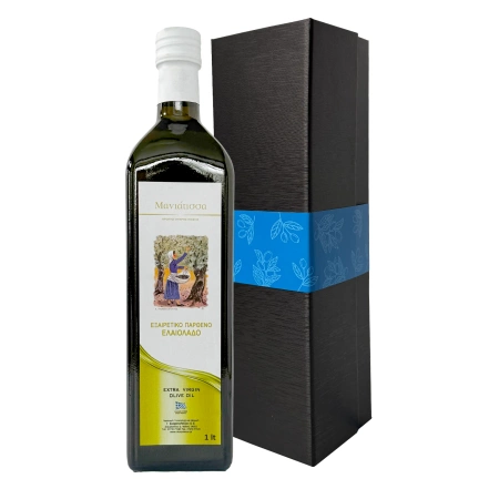 Oliwa z oliwek extra virgin - 1000 ml w eleganckim pudełku magnetycznym