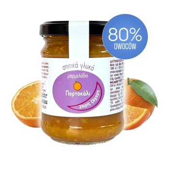 Dżem z greckich pomarańczy bez cukru