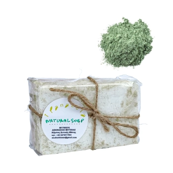 Mydło z zieloną glinką