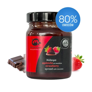 Greckie truskawki w ciemnej czekoladzie