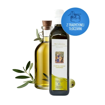 Grecka oliwa z oliwek extra virgin - 750 ml, szklana butelka