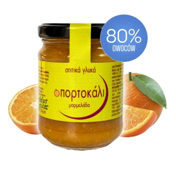 Naturalny dżem z greckich pomarańczy